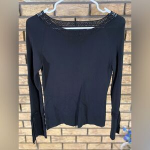 Ziani couture black Y2K blouse
